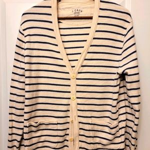 J.Crew Ribbed Cotton Cardigan